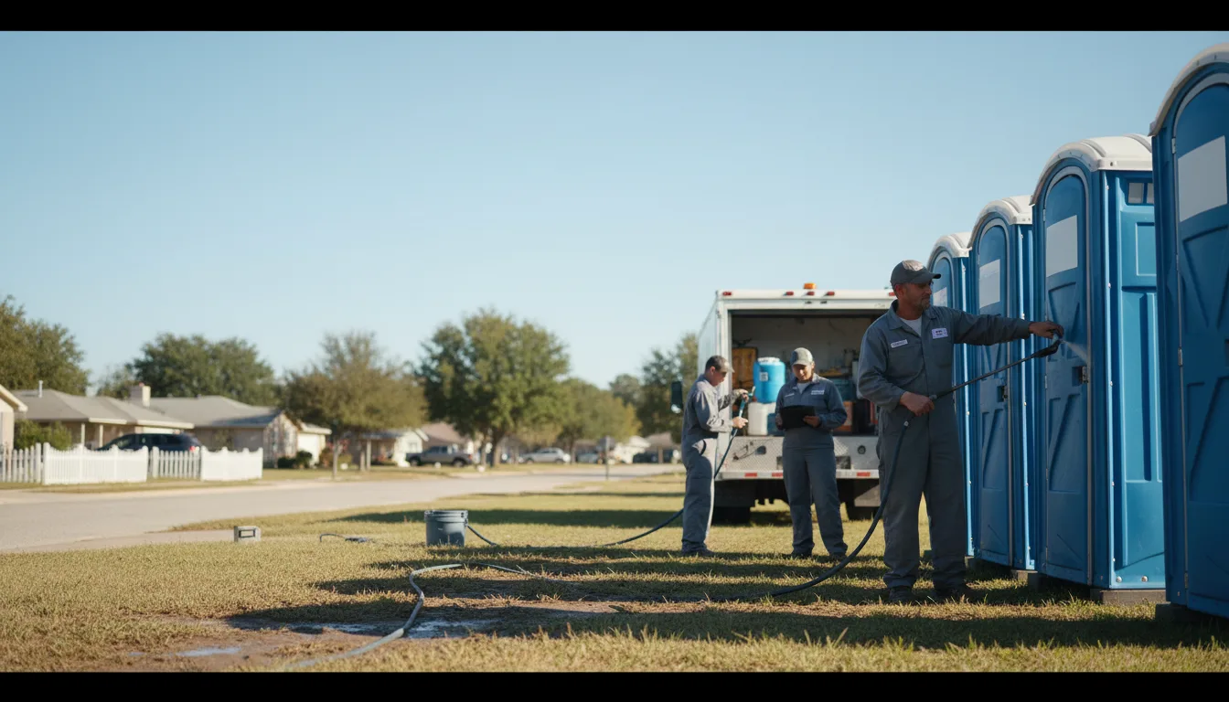 Long-Term Portable Toilet Rental in Saint Bernard, LA near me